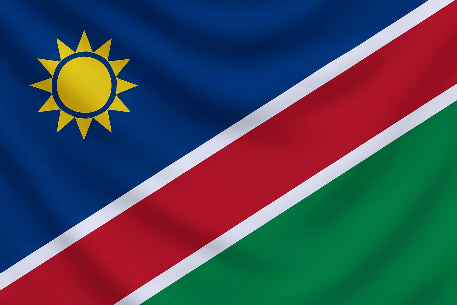 Flag of Namibia