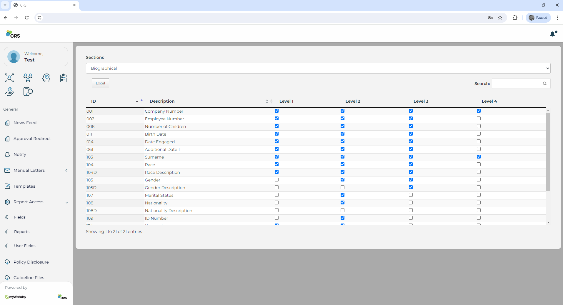 Enhance HR capabilities dashboard
