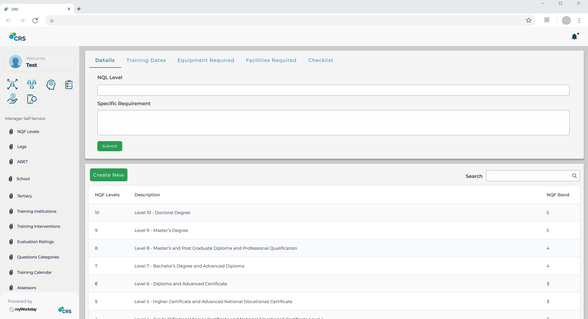 Inspire employee growth dashboard
