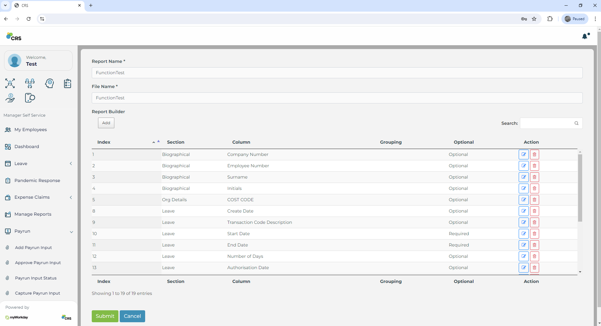 Enhance manager productivity dashboard